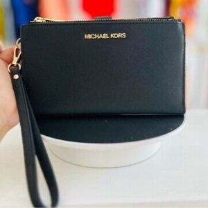 Michael Kors Black Leather Wallet